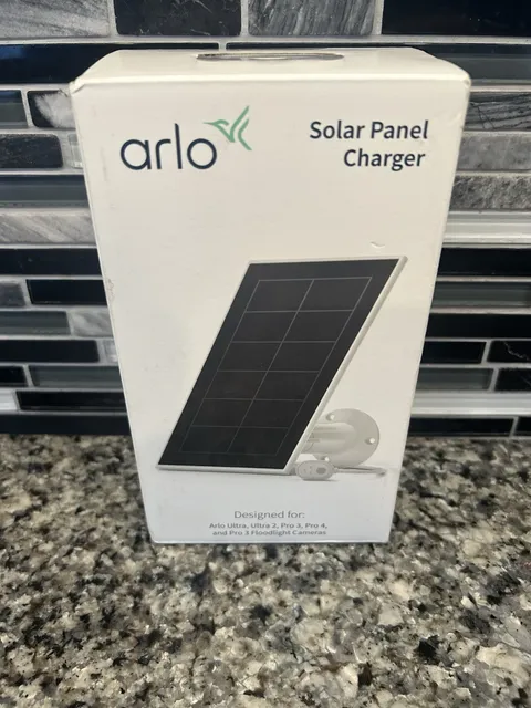 Arlo VMA5600 Solar Panel Charger Ultra, Ultra 2, Pro 3, Pro 4, Pro 3 Floodlight