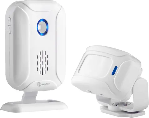 Motion Sensor Doorbell for Business, Bed Alarm for Elderly Dementia | Door Chime