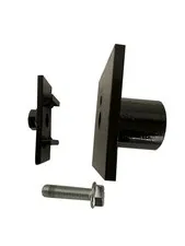 Shipping Container Light Pole Holder, Camera, Flag Pole Holder. Mounting Bracket