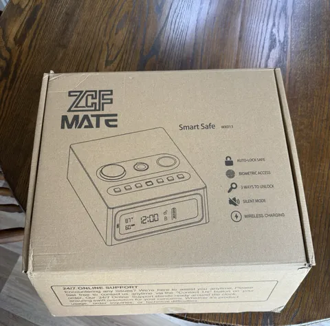 ZFC Mate Smart Safe For Handguns With 3 In 1 Charging Station