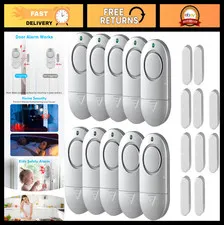 120dB Window Door Alarm - Home Security Alarm System, Pool Safety Alert