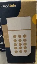 ONE SimpliSafe Wireless Keypad White Home Security Alarm System New Open Box