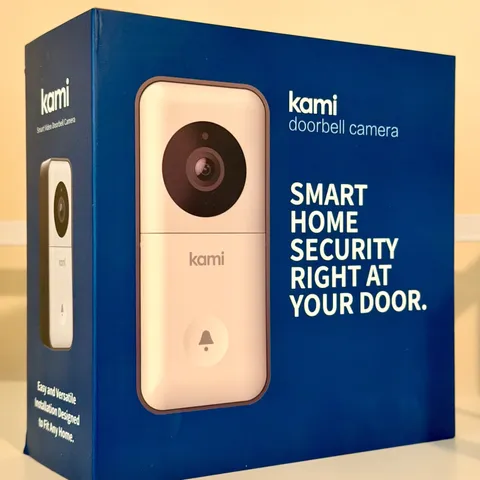 New Kami Wi-Fi HD Video Smart Doorbell Security Camera Weatherproof NIB