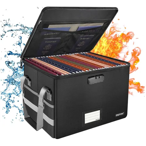 Collapsible Fireproof Filing Organizer