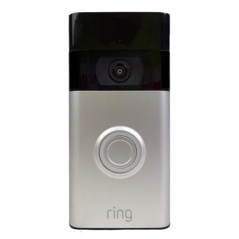 Ring 2nd Gen 5UM5E5 Silver & Black Night Vision 2-Way Talk 1080p Video Door Bell