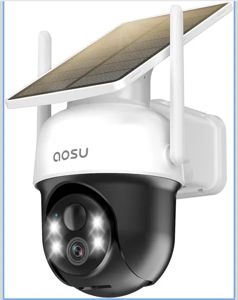 AOSU 3MP Security Camera Wireless Outdoor for Home Surveillance works with Alexa
