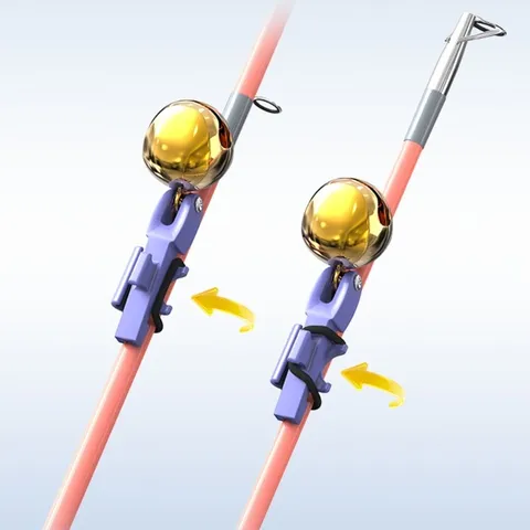 Fishing Bites Alarm with High Sensitivity Sensors Clip On Portable Bites Alarm