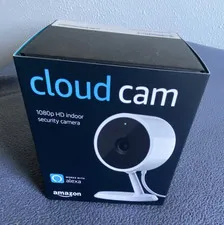 Amazon Cloud Cam 1080p Indoor Wi-Fi Security Camera Alexa Motion Night 2-Way