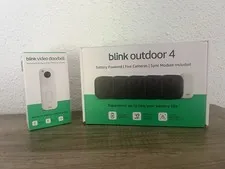 Blink Outdoor 4 Wireless Smart Security Camera System Bundle