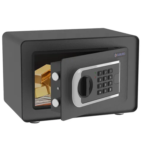 0.5 Cub Safe - Small Home Security Safe for Money, Jewelry, Documents. Solid ...