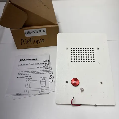 NE-NVP/A AIPHONE WEATHER / VANDAL RESISTANT SUB STATION