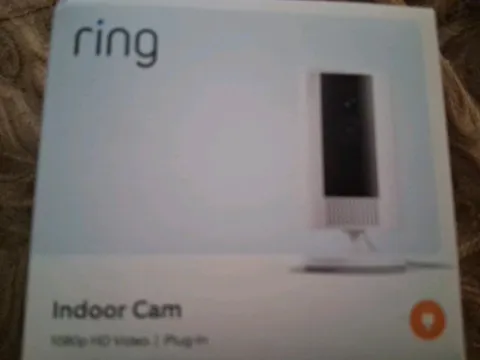 Ring Indoor Cam 2nd Gen (B0B6GLQJMV) Wi-Fi 1080p FHD Indoor Camera - White