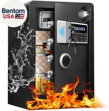 6.0 Cu Ft Large Fireproof Waterproof Safe Box for Office Document-Hidden LOCK BO