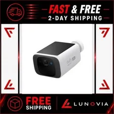 eufy Security SoloCam S220 Solar Camera, 2K Resolution, No Subscription