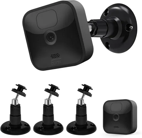 3 Pack Blink Outdoor Camera Mount 360° Adjustable Wall Bracket Black