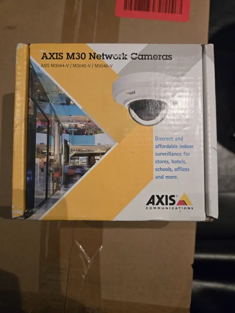 Axis M3046-V IP Dome Camera 2.4mm PoE microSD 2688x1520 Indoor White