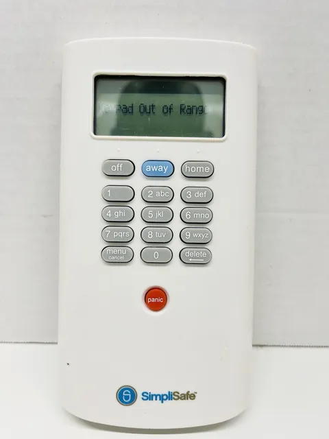 Simplisafe Wireless Home Security System Keypad 1st Generation Original KP1000