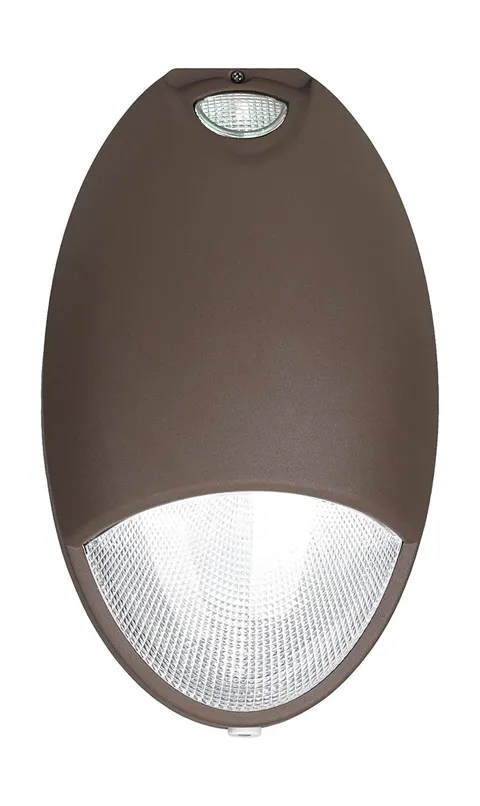LED Emergency Light with Battery Backup and Photocell, Self Test Diagnostics,...