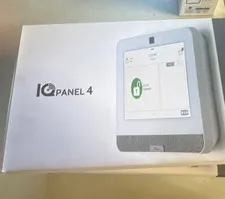 Qolsys IQ Panel 4 Touch Screen Alarm System, 8MP Camera, Bluetooth, QuadSound