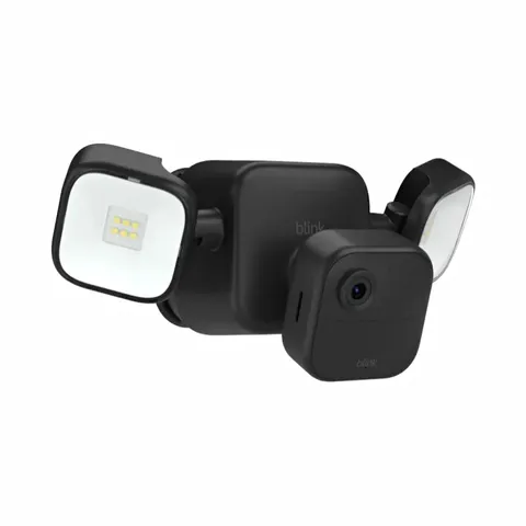 Blink Outdoor 4 Floodlight Camera Wireless Battery HD Night Vision Black