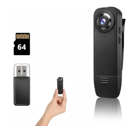 Mini 1080P HD  Camera USB Black w/ Motion Detection Night Vision 64GB