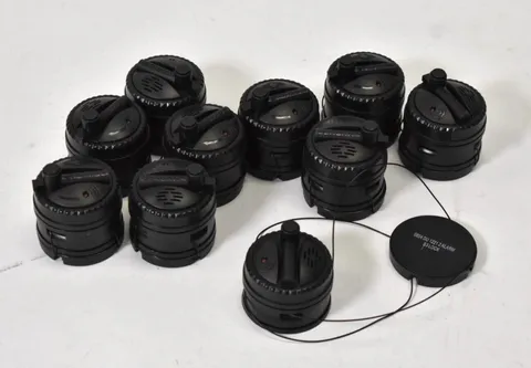 Lot of 10 Sekura Self Retracting Box Grip 2 Alarms w 40" Lanyards Superlock