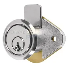 Hermex CM-21C Furniture lock, model 21, chrome