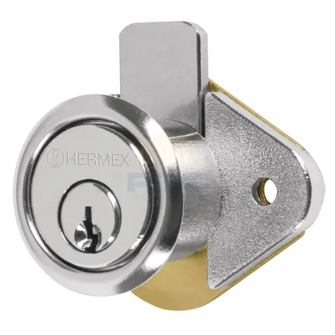 Hermex CM-21C Furniture lock, model 21, chrome
