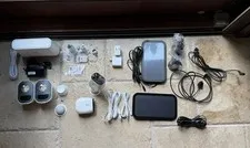 Arlo Pro 2 Camera System w/Base Station Security Lights Solar Panels + Extras