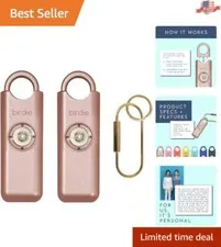 She’s Birdie Original Safety Alarm with Keychain – 130 dB Siren & Strobe Light