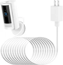 Power Adapter for Ring/Indoor Cam (2Nd Gen) and Ring/Indoor Cam(1St Gen), with 2