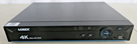 Lorex LNR6108 -N 4K NVR IP 8 Channels 2TB HDD Secure Security Surveillance
