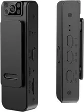 Compact 1080P Mini Body Camera with Night Vision for Sports and Home Use