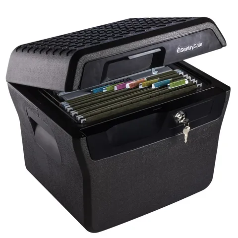 SentrySafe FHW40100 Fire-Resistant and Water-Resistant File Safe Box with Key Lo