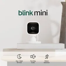 Blink Mini HD Indoor Wi-Fi IP Camera, Motion Detection, Night Vision, Alexa