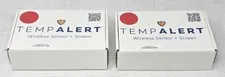 (Lot of 2) TempAlert TM-ZP300-DS Wireless Sensor TM-ZP300-S + Screen TM-ZP300-DS