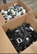 150 Lot Assorted Surveillance Security Cameras Pelco Used  As Is 