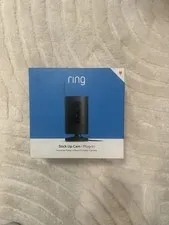 Ring Stick Up Cam Battery - Indoor/Outdoor Smart Security Camera, Black New*