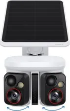 Baseus X1 Pro 3K Dual-Lens AI Solar Camera Outdoor Wireless, No Monthly Fee