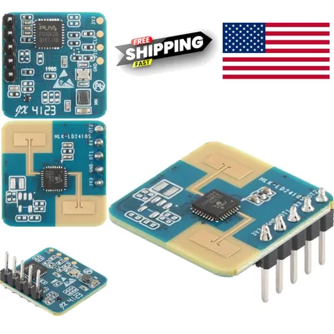 Human Presence Sensor Radar Module 24GHz Detection Range up to 8 Meters