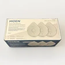 Moen Flo Smart Water Leak Detector Sensor WiFi 3-Pack White 920-005