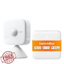 SwitchBot Presence SensorandHub Mini Matter Radar Motion Sensor