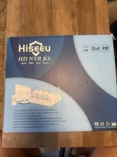 NEW HISEEU High Definition 4 Camera Wireless Network Video Recorder (NVR) Kit