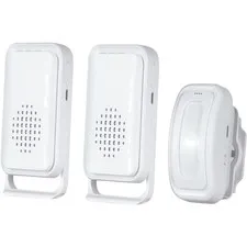 Smart Motion Detector with Color LED Alerts - Ideal for Homes & Retail Spaces