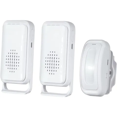 Smart Motion Detector with Color LED Alerts - Ideal for Homes & Retail Spaces