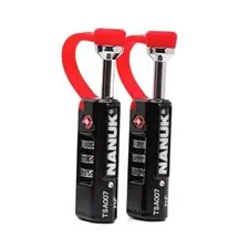 TSA Approved Locks 2-Pack – Durable, Secure Travel Case Lock with Cut 