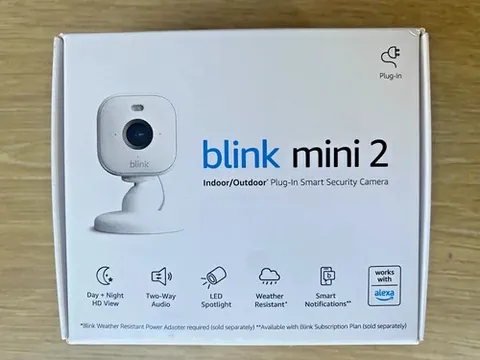 Blink Mini 2 Security Camera Webcam 1080p Home Pet Cam With Mic - free ship fast