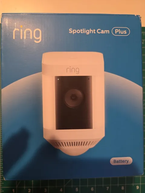 Ring Spotlight Cam Plus Outdoor/Indoor Wireless 1080p Battery Camera NEW NIB
