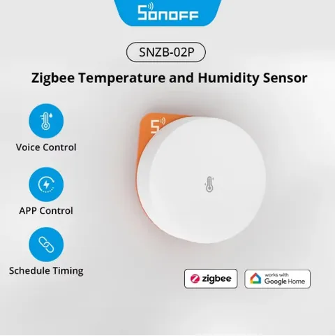 SONOFF SNZB-02P Zigbee Temperature Humidity Sensor eWeLink Alexa