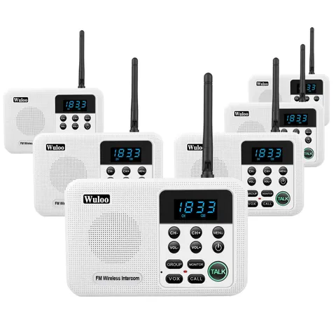 Wuloo 22-channel Call All Wireless Intercoms System Home 1mile Intercomunicador